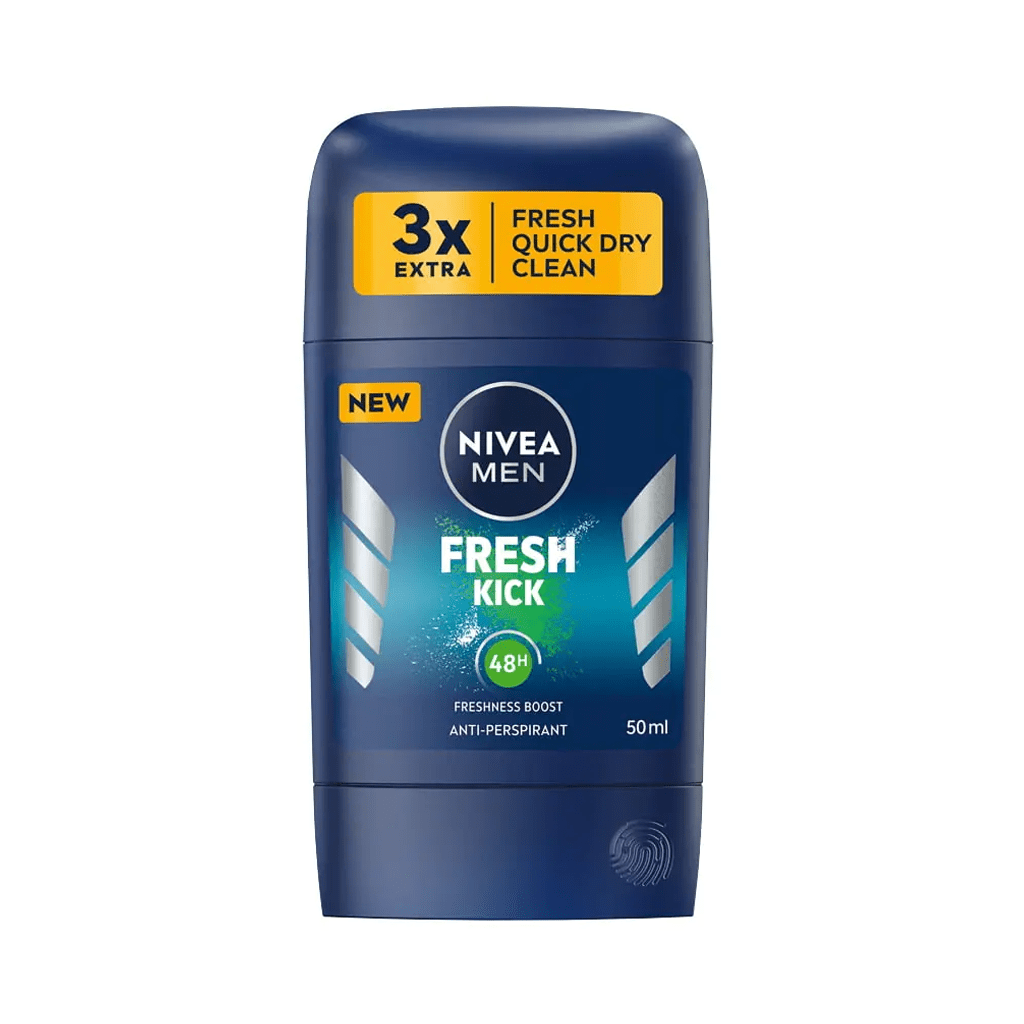 Nivea Fresh Kick Deodorant Stick For Men 50ml Nivea Fresh Kick Deodorant Stick For Men 50ml