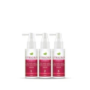 أفضل زيت أو سيروم لتقوية الشعر وتقليل التساقط Nutrigrow Mitogenix Anti Hair Loss Serum Kit 180ml