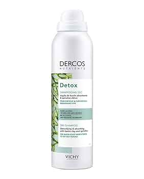 Vichy Dercos Nutrients Detox For Oily Hair Dry Shampoo Spray 150ml
