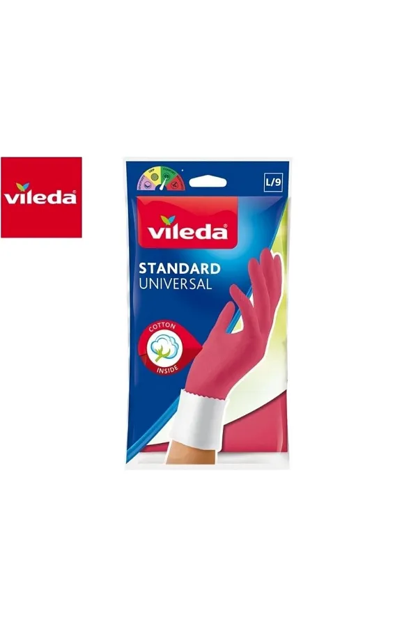 Vileda (Standard) House Hold Gloves - L... Vileda (Standard) House Hold Gloves - L