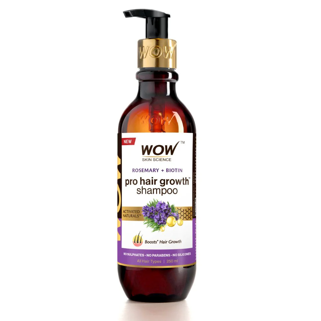 Wow Rosemary With Biotin Shampoo 250ml Wow Rosemary With Biotin Shampoo 250ml