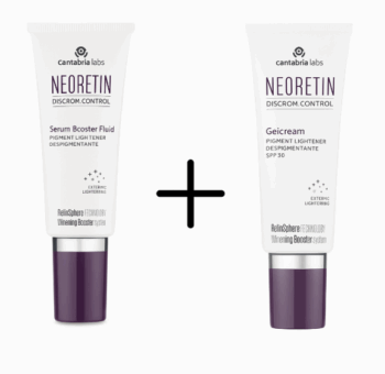 Neoretin Discrom Control Spf 50 Gel Cream 40ml + Neoretin Discrom Control Booster Serum 30ml