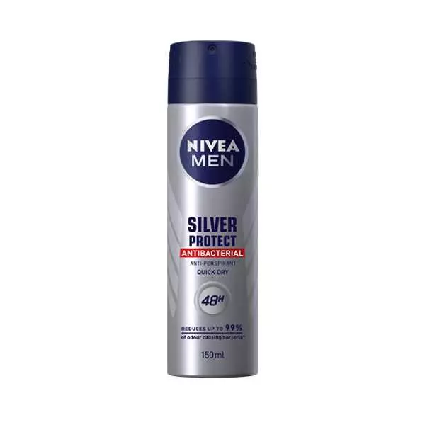 Nivea Silver Protect Deodorant Spray For Men 150ml Nivea Silver Protect Deodorant Spray For Men 150ml
