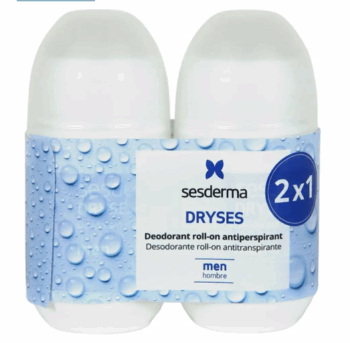 Offer Sesderma Dryses Deo Roll On for Men 75ml - 2 Pcs Special price