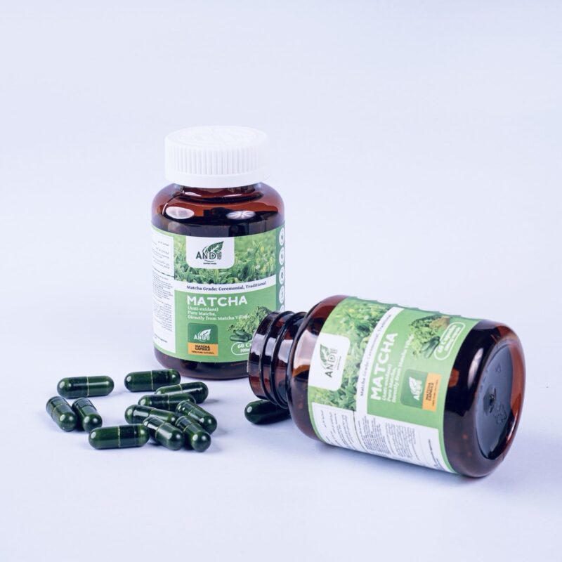 ANDI Matcha Capsules 500mg ANDI Matcha Capsules 500mg