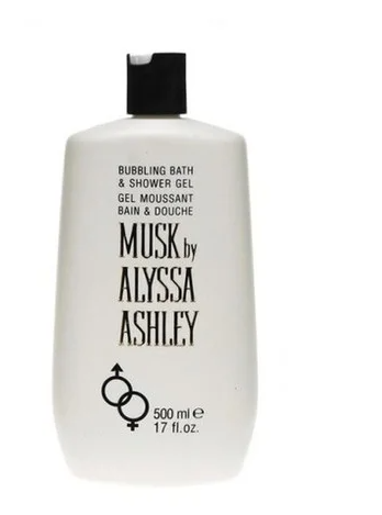 Alyssa Ashley Musk Bubbling Bath & Shower Gel 500ml
