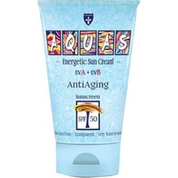Aquas Anti Aging Sunblock Spf 50 Very Water Resistant Cream 100ml