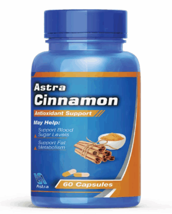 Astra Cinnamon 600mg 60 Capsules