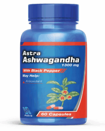 Astra ashwagandha 1300mg 60 Capsules
