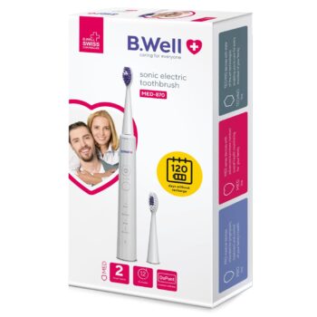B.Well Sonic Electric T/B Med-870-White