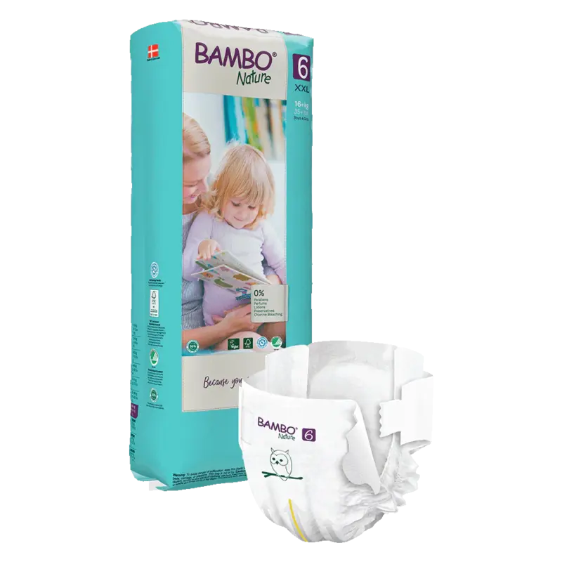 Bambo Nature XXL (6) 40 Diapers