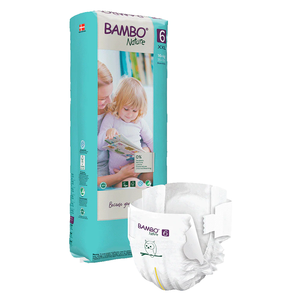 Bambo Nature XXL (6) 40 Diapers Bambo Nature XXL (6) 40 Diapers