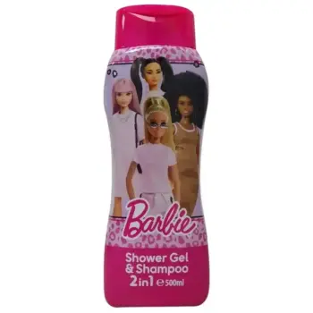 Barbie Shower Gel & Shampoo 2 In 1 500ml