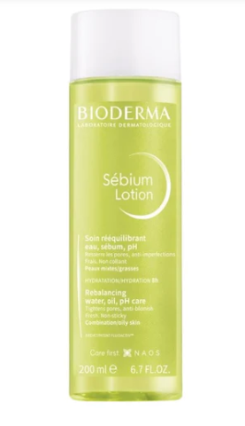 Bioderma Sebium Rebalancing Water Oil Lotion Toner 200ml
