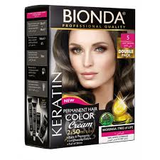 Bionda Keratin Hair Color Tube 2 Pcs Shade 5