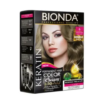 Bionda Keratin Hair Color Tube 2 Pcs Shade 6