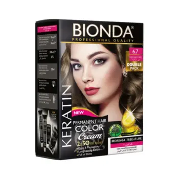 Bionda Keratin Hair Color Tube 2 Pcs Shade 6.7