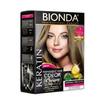 Bionda Keratin Hair Color Tube 2 Pcs Shade 7