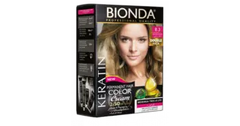 Bionda Keratin Hair Color Tube 2 Pcs Shade 8.3