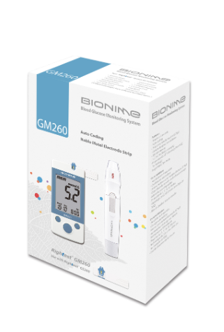 Bionime blood glucose Monitor +25 Strips Free-GM260