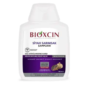 Bioxcin Black Garlic Shampoo 300ml