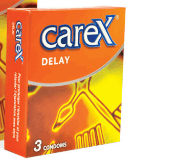 Carex Power Shot Delay 3 Condoms