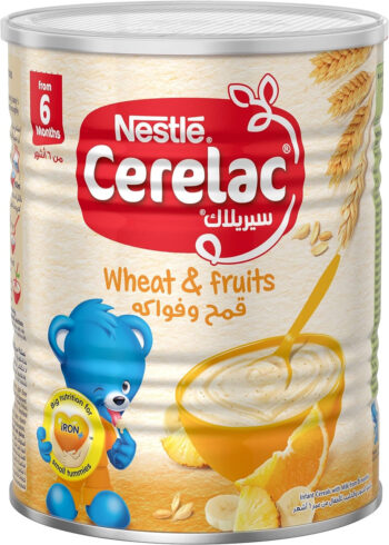 Cerelac Wheat and Fruit Cereal 400g