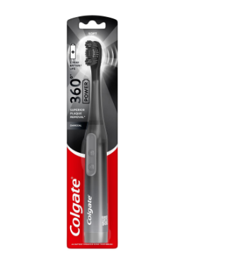 Colgate 360 Charcoal Battery Powered T/B