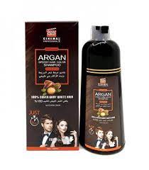 Dexe Argan Hair Color Shampoo 420ml -Dark Brown