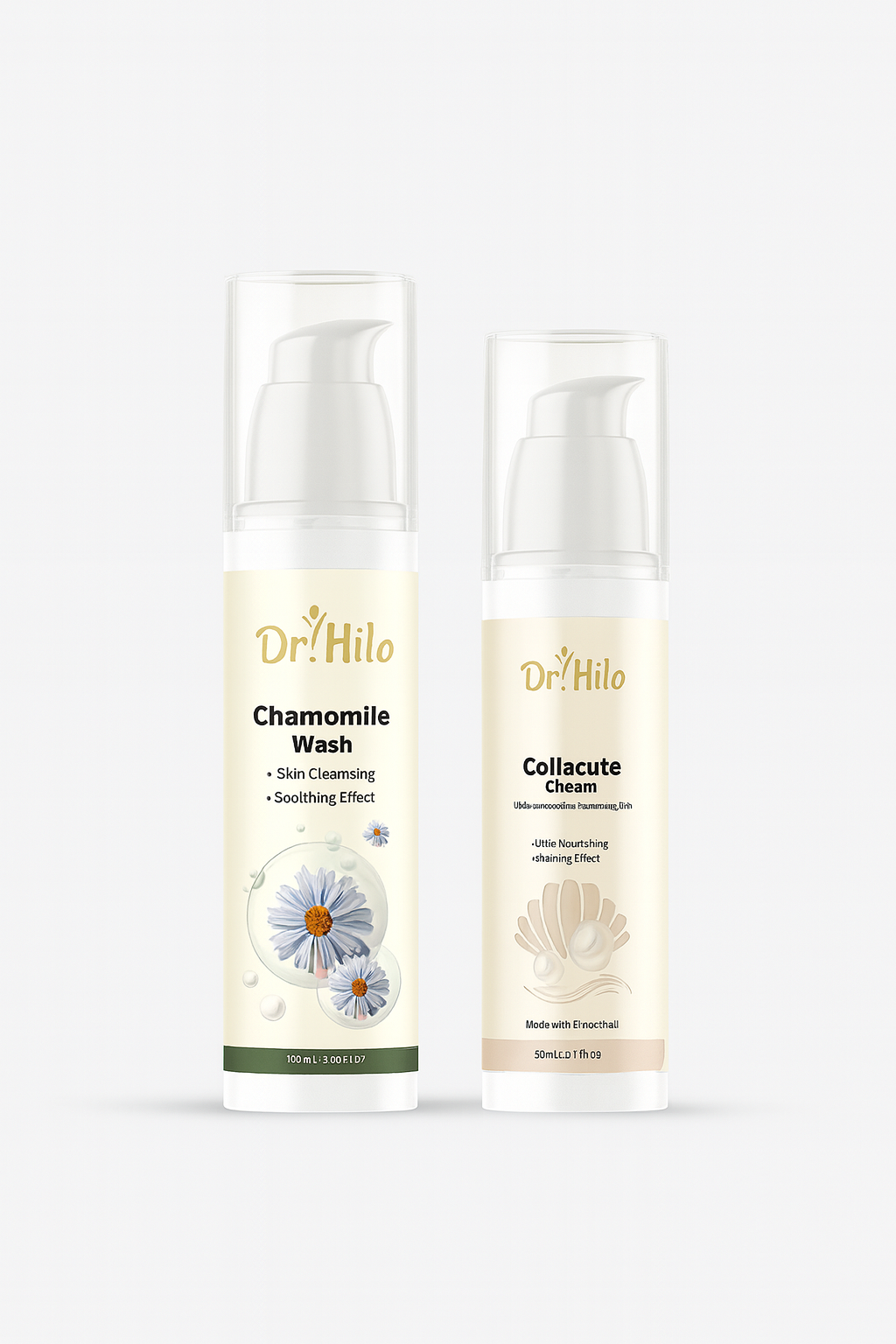 Dr.Hilo Chamomile Wash 100ml + Dr. Hilo Collacute Cream 50ml