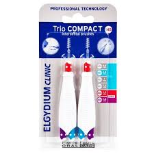 Elgydium Trio Compact 145 Interdental Toothbrush