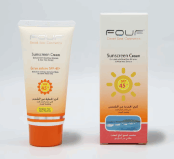 Fouf Sunscreen Cream Spf45 75ml