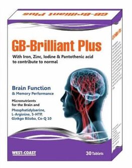 GB-Brilliant Plus 30 Tablets