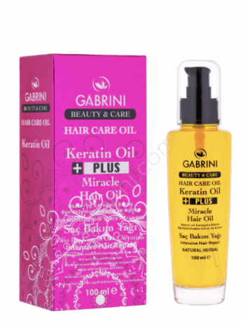 Gabrini Miracle Keratin Plus+ Hair Oil 100ml