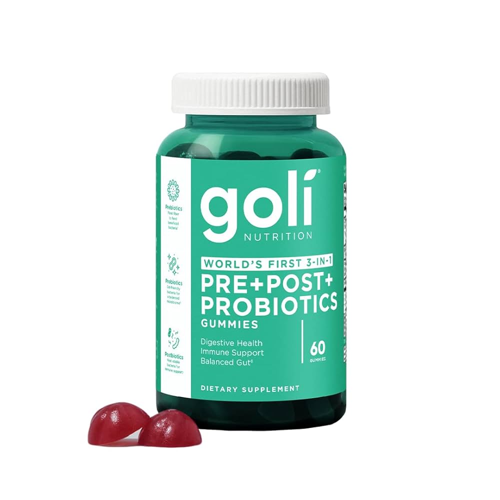 Goli Pre+Post+Probiotics 60 Gummies Goli Pre+Post+Probiotics 60 Gummies