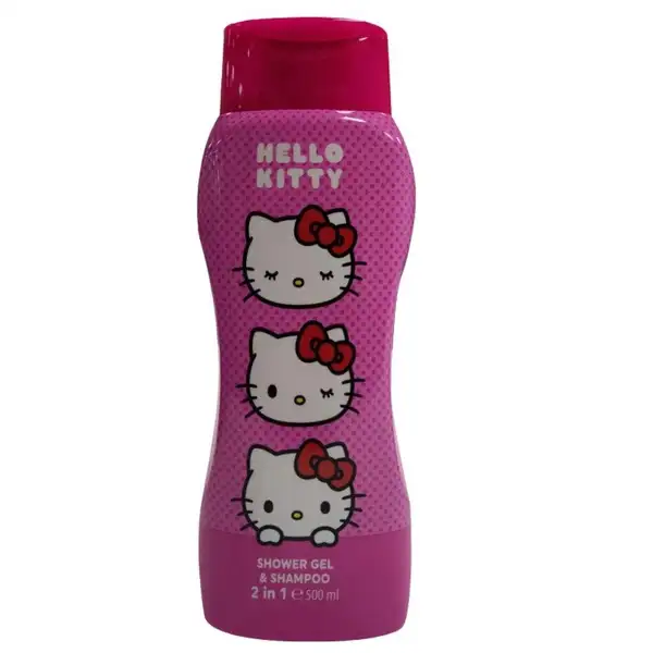 Hello Kitty Shower Gel & Shampoo 2 In 1 500ml Hello Kitty Shower Gel & Shampoo 2 In 1 500ml