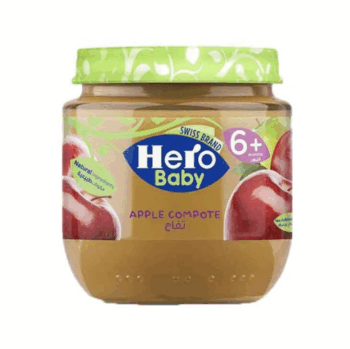 Hero Baby Apple Compote Food Jar 125g