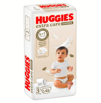 Huggies Jumbo (3) 42 Baby Diapers
