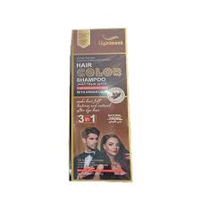 Lightness Argan Oil Hair Color Shampoo 500ml-Natural Brown