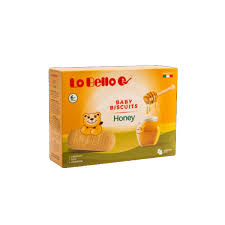Lo Bello 6m+ Honey Baby Biscuits 200g