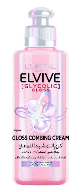 Loreal Elvive Glycolic Gloss Combing Hair Cream 200ml