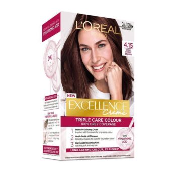 Loreal Excellence Hair Color Shade 4.15