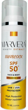 Marvera Beauty Extract Sunblock SPF 50+ Clear 75ml