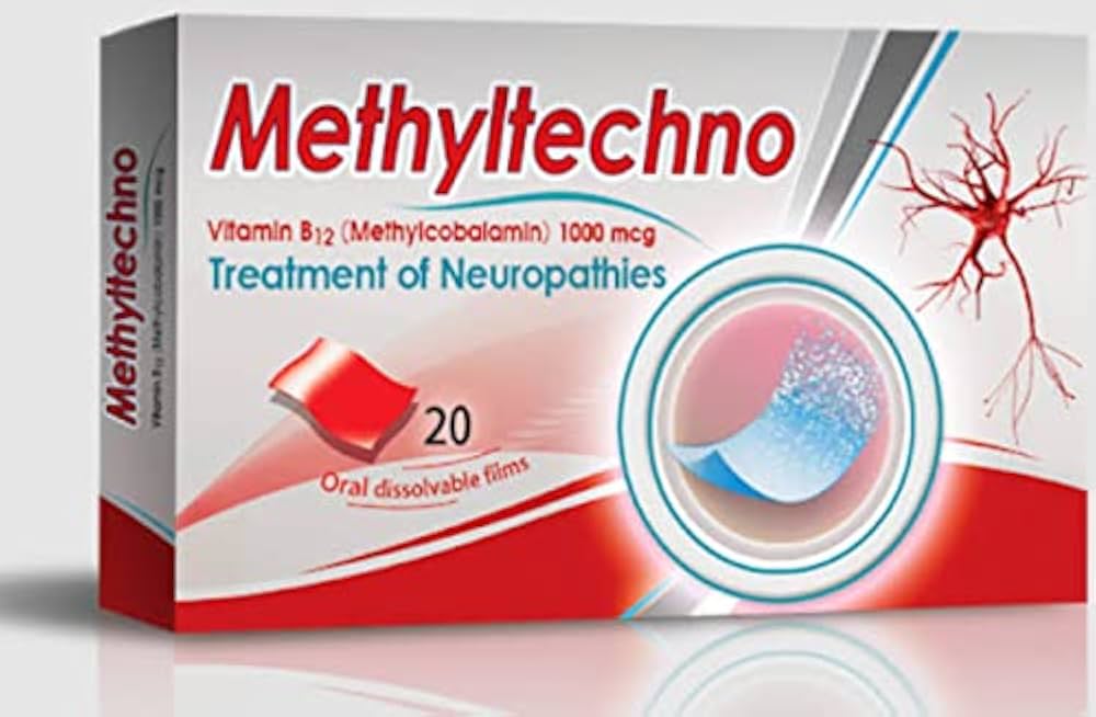 Methyltechno 1000mcg 20 Oral Dissolvable Films Methyltechno 1000mcg 20 Oral Dissolvable Films
