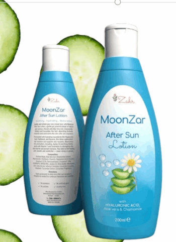 Moonzar After Sun lotion
