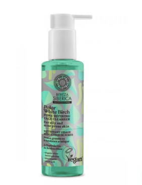 Natura Siberica Polar White Birch Pore Refining Face Cleanser 145ml