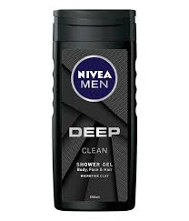 Nivea Deep Shower Gel For Men 250ml