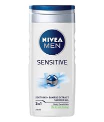 Nivea Sensitive Shower Gel For Men 250ml