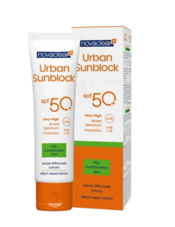 Novaclear Urban Sunblock Spf 50+ Cream 40ml