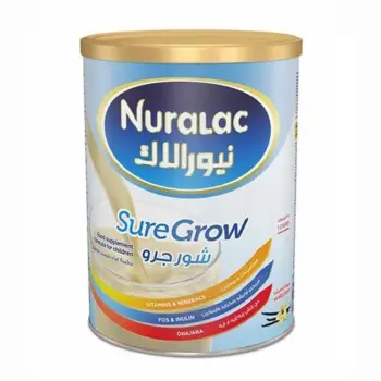 Nuralac Plus Sure Grow Vanilla Milk 900g